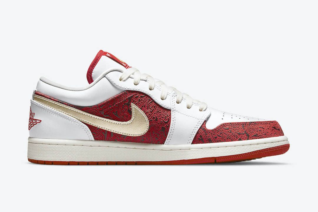 Men's Air Jordan 1 Low 'Spades' Shoes