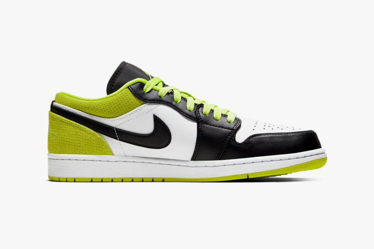 Men's Air Jordan 1 Low 'Suede Green' Shoes