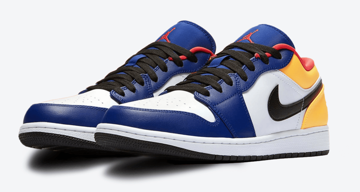 Men's Air Jordan 1 Low 'Tri-Colors' Shoes