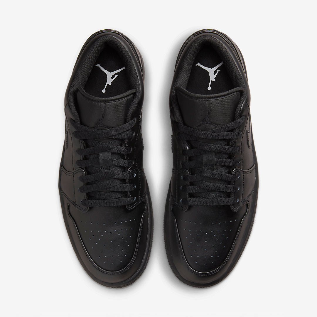 Men's Air Jordan 1 Low 'Triple Black' Shoes