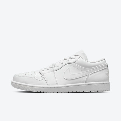 Men's Air Jordan 1 Low 'Triple White' Shoes