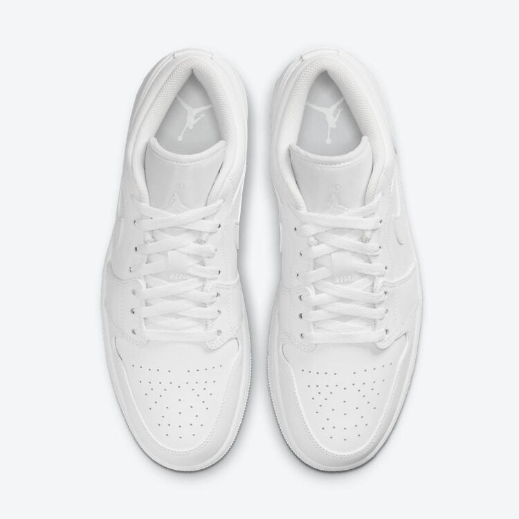 Men's Air Jordan 1 Low 'Triple White' Shoes