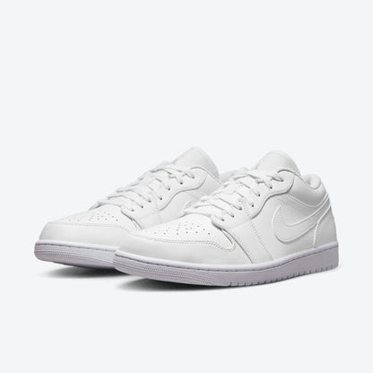 Men's Air Jordan 1 Low 'Triple White' Shoes
