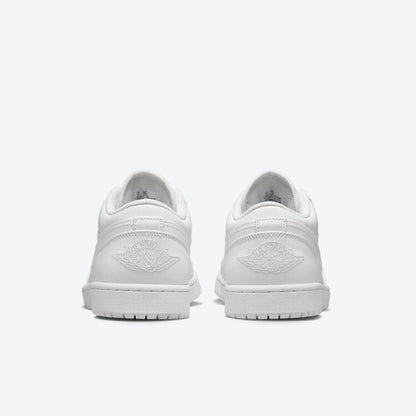 Men's Air Jordan 1 Low 'Triple White' Shoes