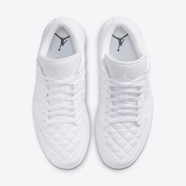 Men's Air Jordan 1 Low 'Triple White' Shoes