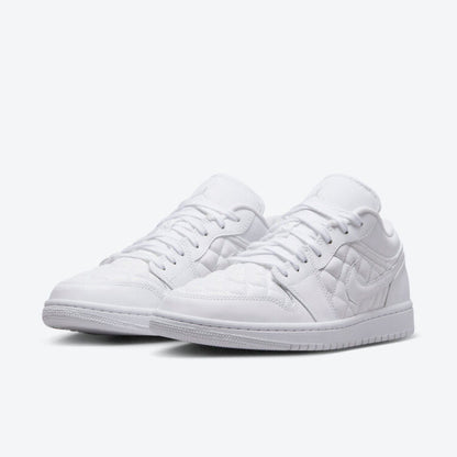 Men's Air Jordan 1 Low 'Triple White' Shoes