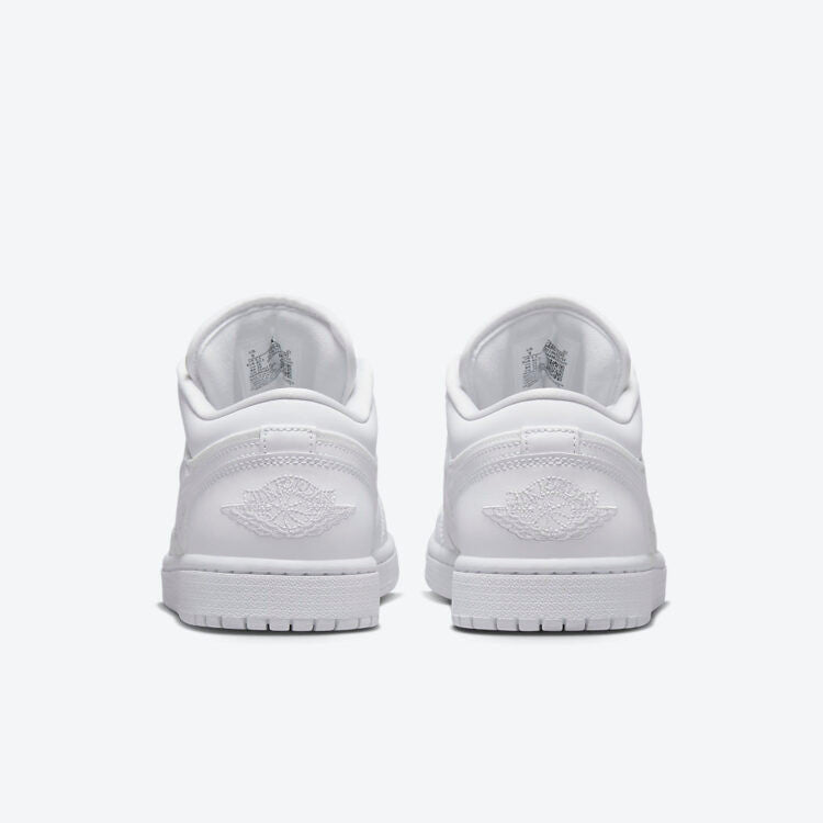 Men's Air Jordan 1 Low 'Triple White' Shoes