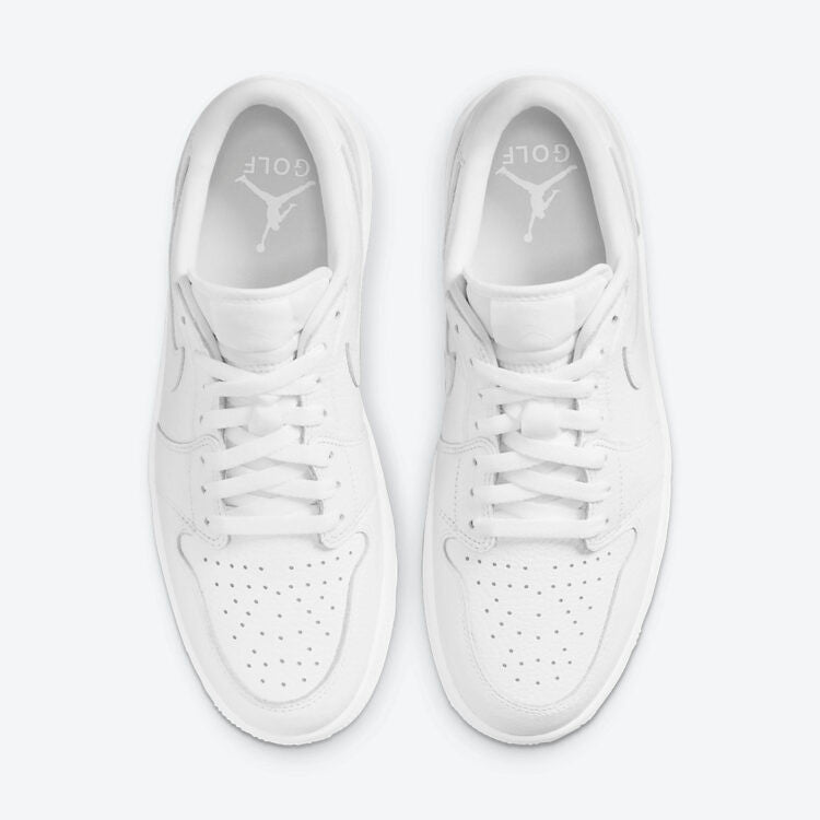 Men's Air Jordan 1 Low 'Triple White' Shoes