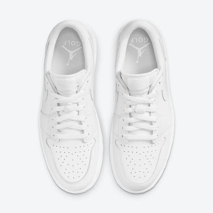 Men's Air Jordan 1 Low 'Triple White' Shoes