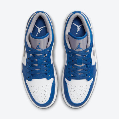 Men's Air Jordan 1 Low 'True Blue' Shoes