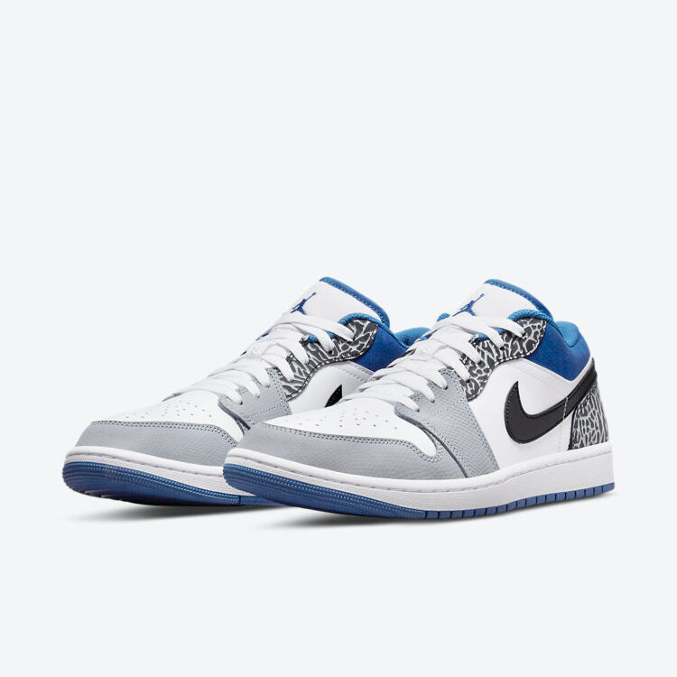 Men's Air Jordan 1 Low 'True Blue' Shoes