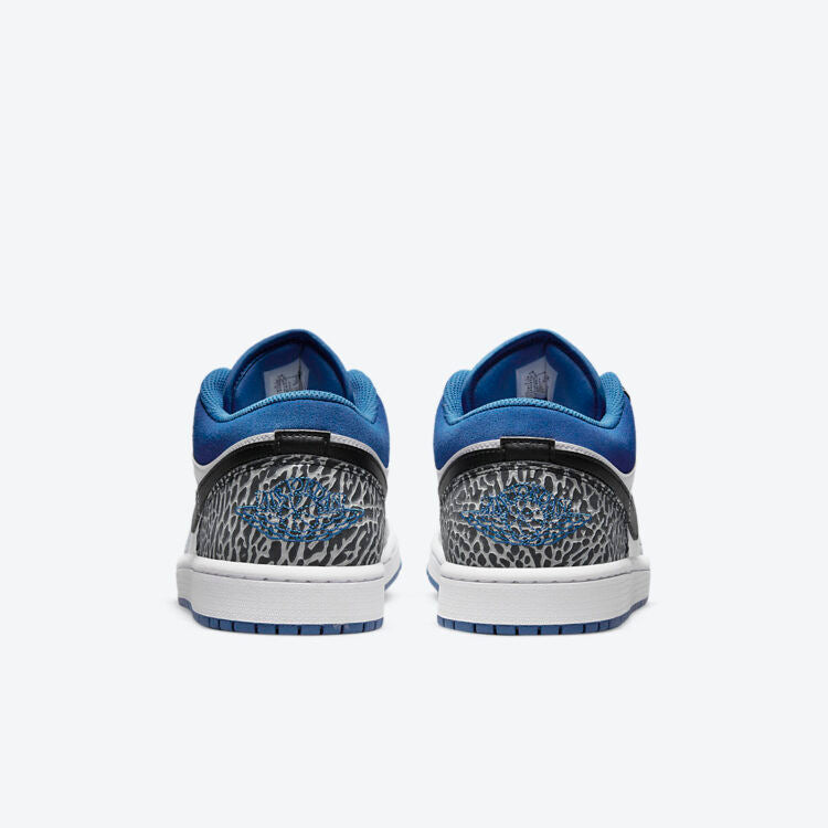 Men's Air Jordan 1 Low 'True Blue' Shoes