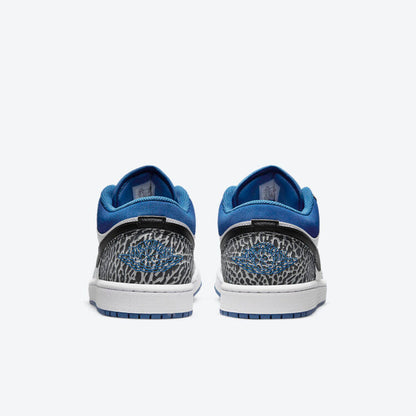 Men's Air Jordan 1 Low 'True Blue' Shoes