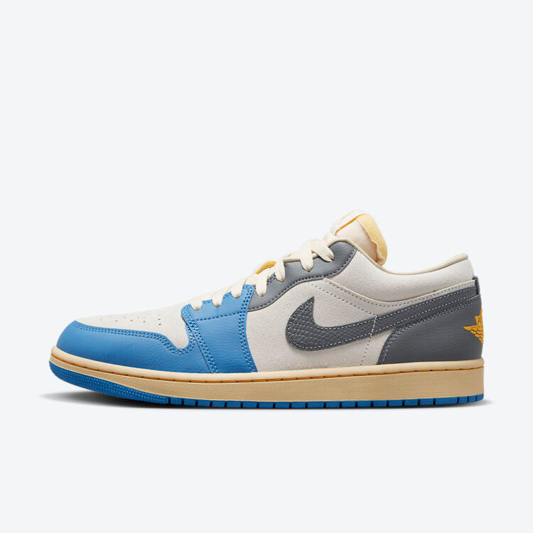 Men's Air Jordan 1 Low 'UNC Grey' Shoes