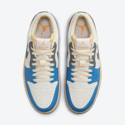 Men's Air Jordan 1 Low 'UNC Grey' Shoes
