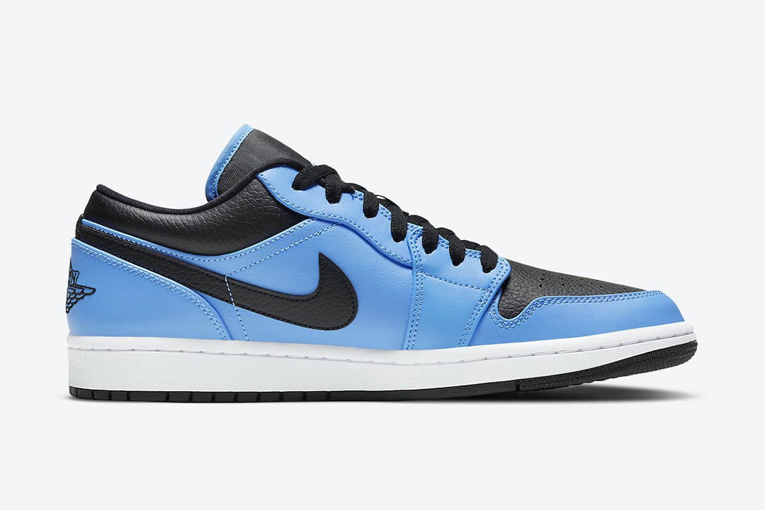 Men's Air Jordan 1 Low 'University Blue' Shoes