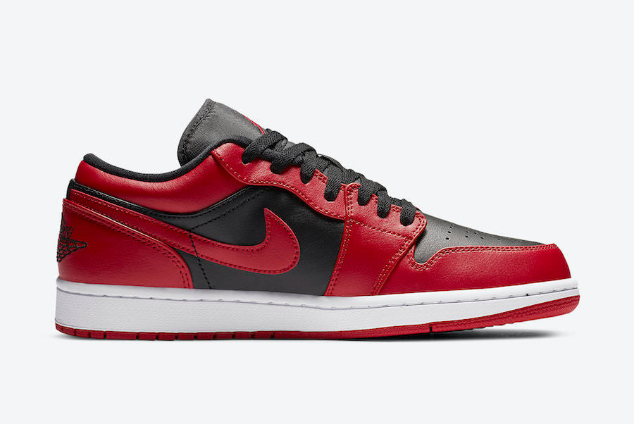 Men's Air Jordan 1 Low 'Varsity Red' Shoes