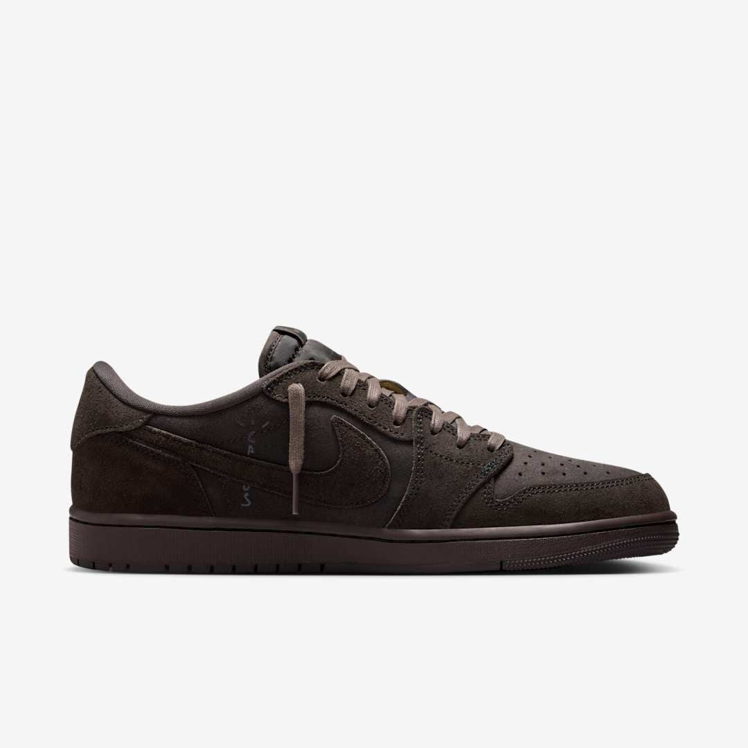 Men's Air Jordan 1 Low 'Velvet Brown' Shoes