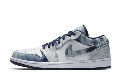 Men's Air Jordan 1 Low 'Washed Denim' Shoes