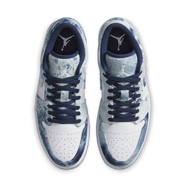 Men's Air Jordan 1 Low 'Washed Denim' Shoes