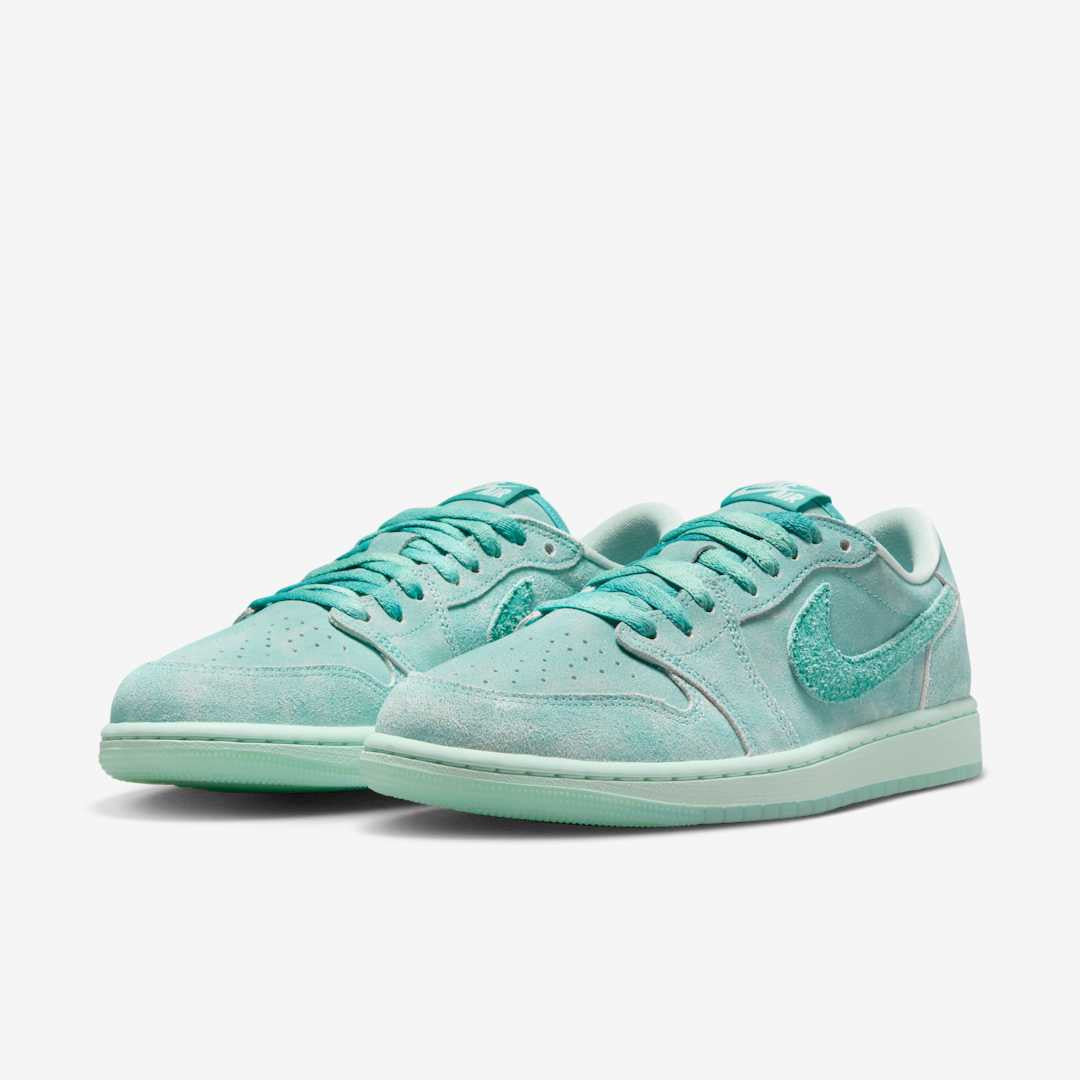 Men's Air Jordan 1 Low 'Washed Teal' Shoes
