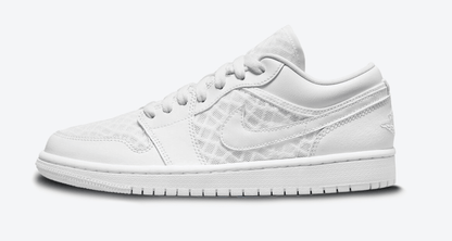 Men's Air Jordan 1 Low 'White' Shoes