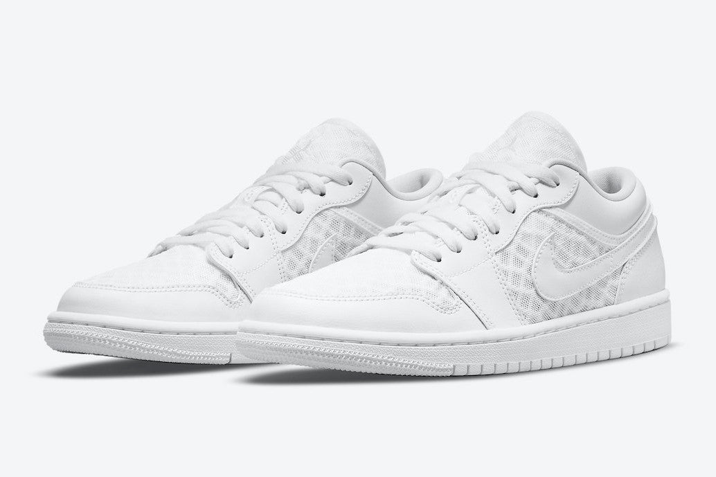 Men's Air Jordan 1 Low 'White' Shoes