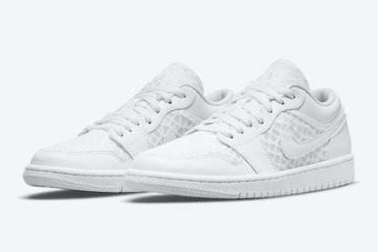 Men's Air Jordan 1 Low 'White' Shoes