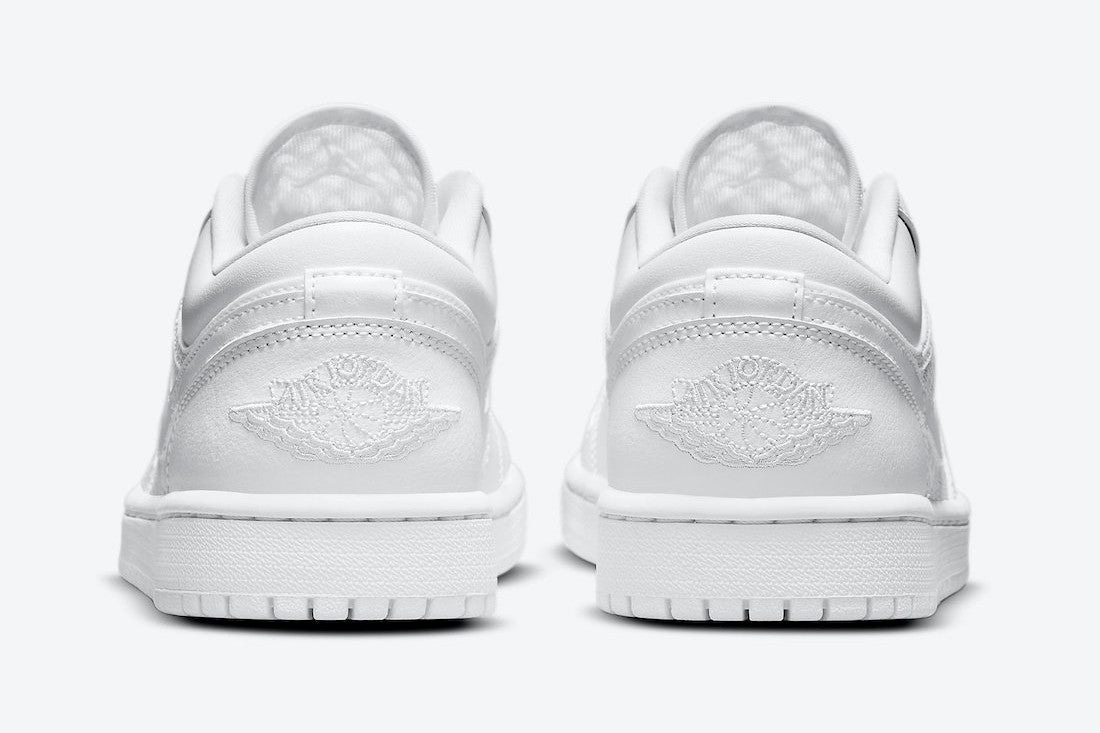 Men's Air Jordan 1 Low 'White' Shoes
