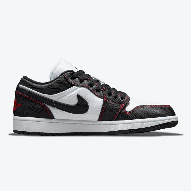Men's Air Jordan 1 Low 'White Black' Shoes