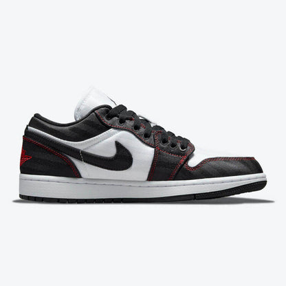 Men's Air Jordan 1 Low 'White Black' Shoes