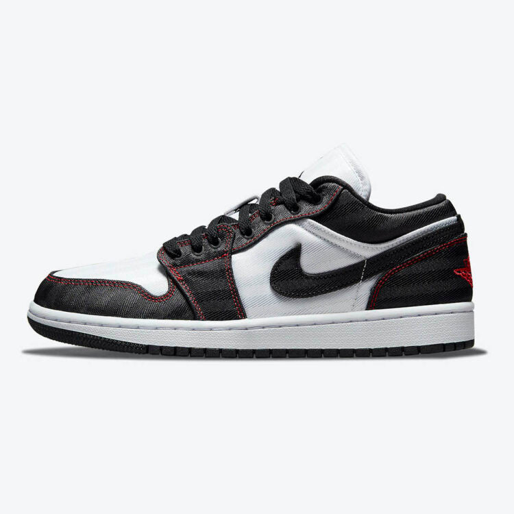 Men's Air Jordan 1 Low 'White Black' Shoes