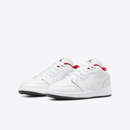 Men's Air Jordan 1 Low 'White Gym Red' Shoes