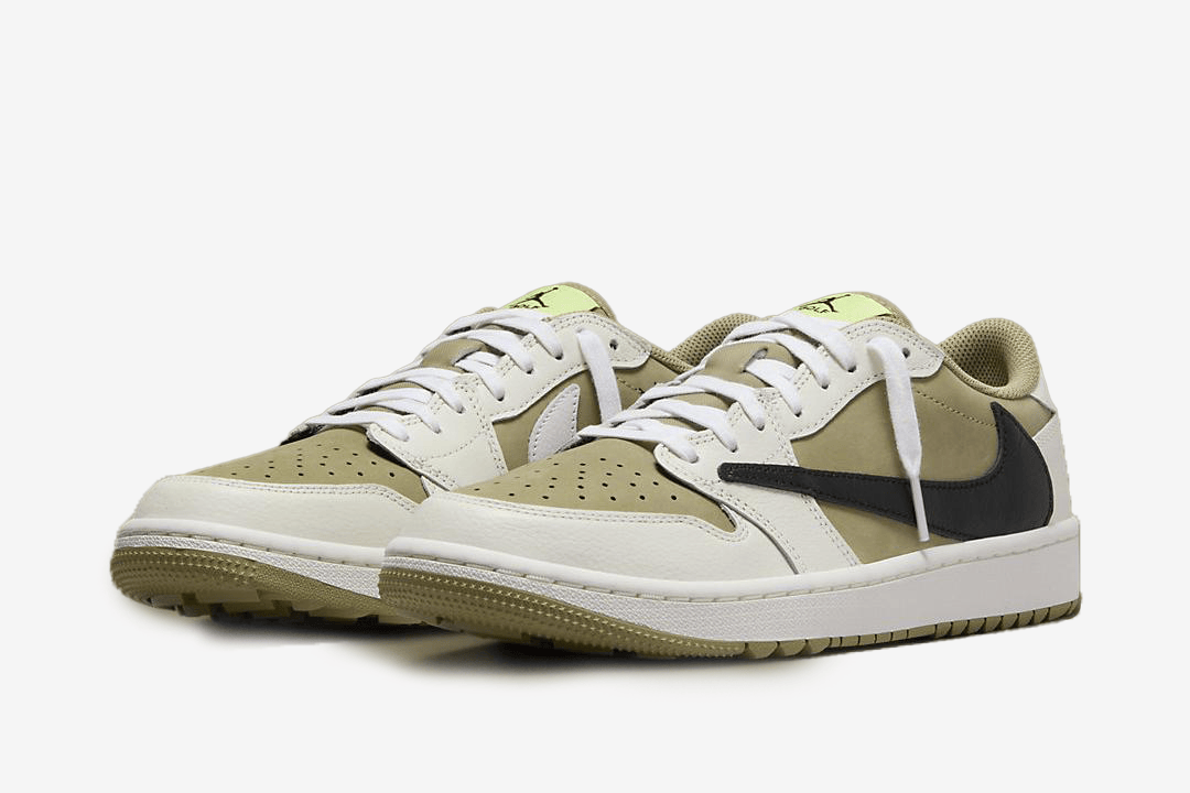 Men's Air Jordan 1 Low 'Neutral Olive' Shoes