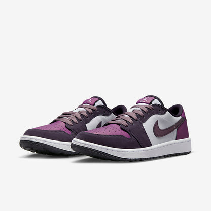 Men's Air Jordan 1 Low 'Purple Smoke' Shoes