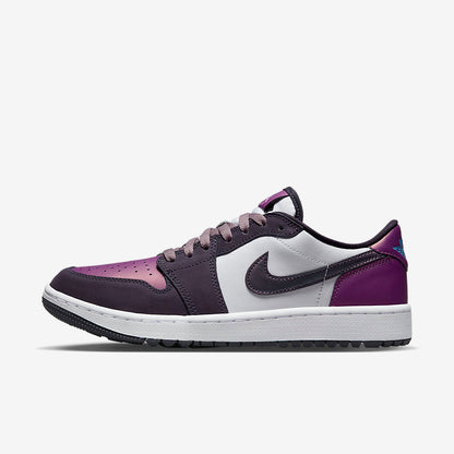 Men's Air Jordan 1 Low 'Purple Smoke' Shoes