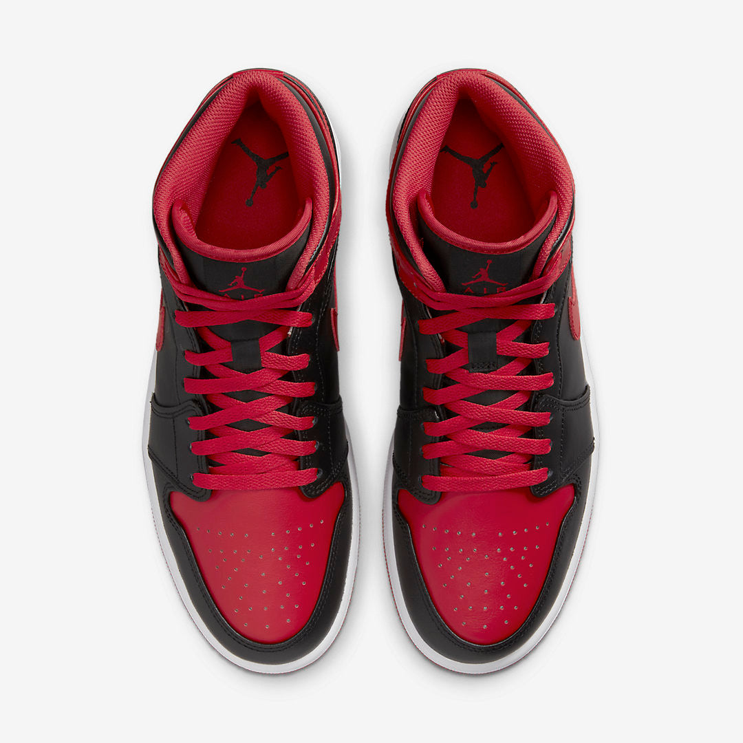 Men's Air Jordan 1 Mid 'Alternate Bred' Shoes