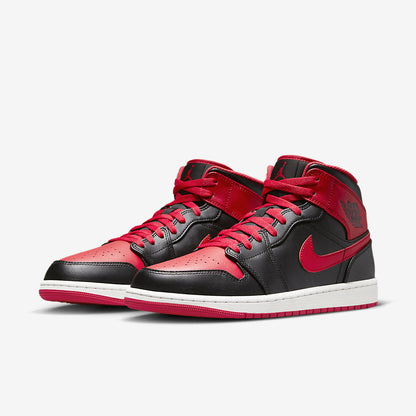 Men's Air Jordan 1 Mid 'Alternate Bred' Shoes