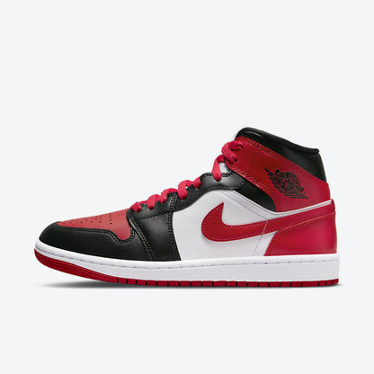 Men's Air Jordan 1 Mid 'Alternate Bred Toe' Shoes