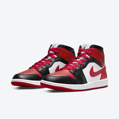 Men's Air Jordan 1 Mid 'Alternate Bred Toe' Shoes