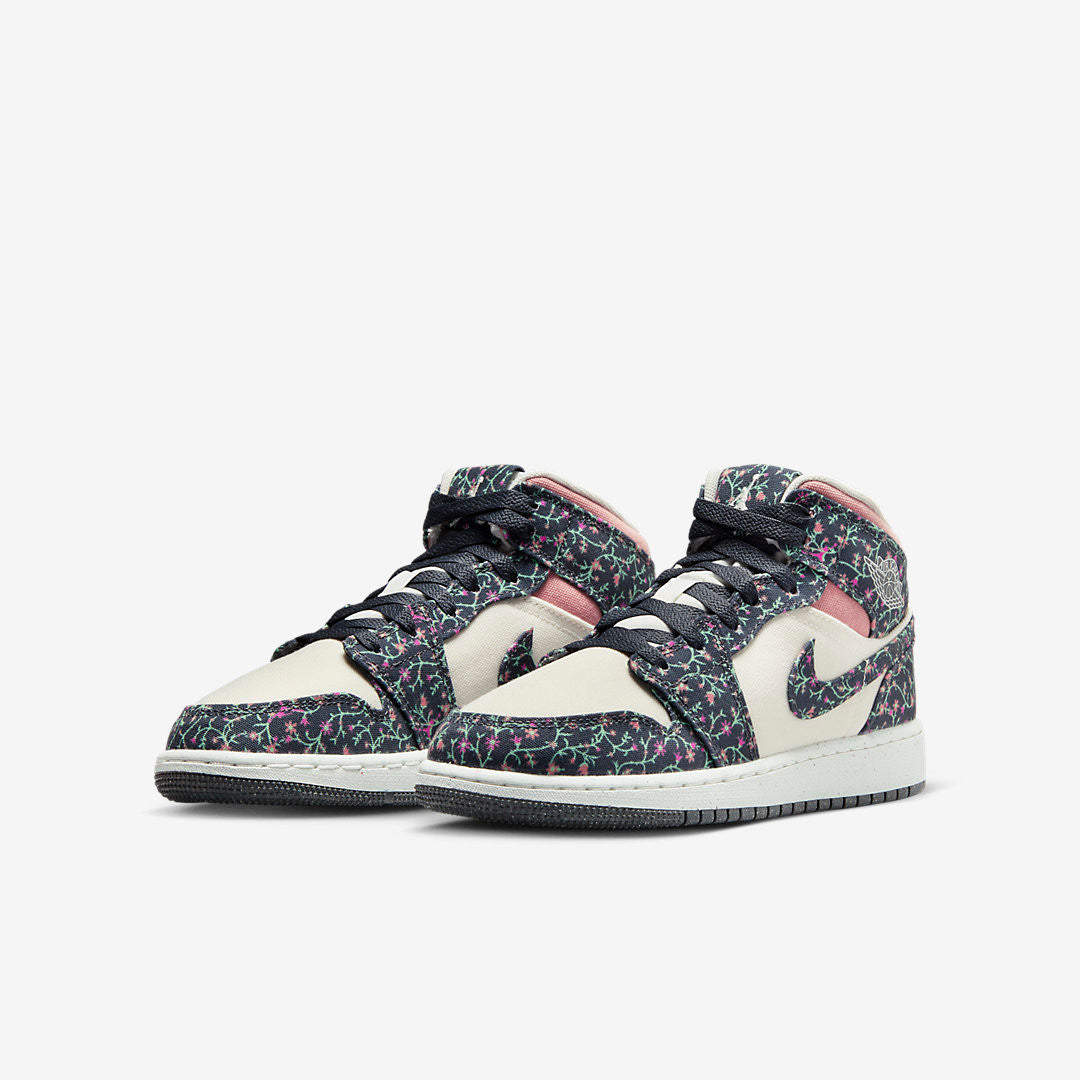 Men's Air Jordan 1 Mid 'Anthracite' Shoes