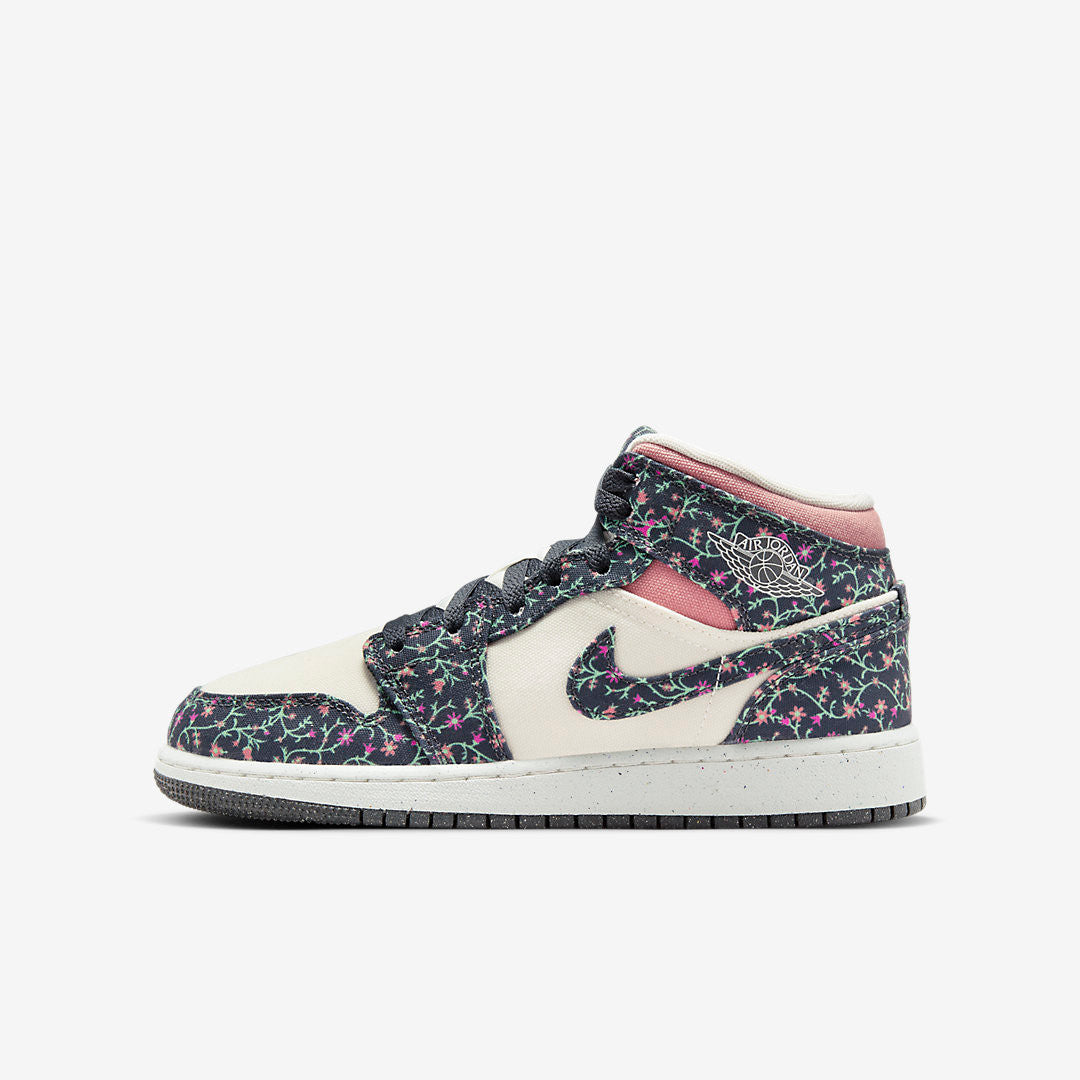 Men's Air Jordan 1 Mid 'Anthracite' Shoes