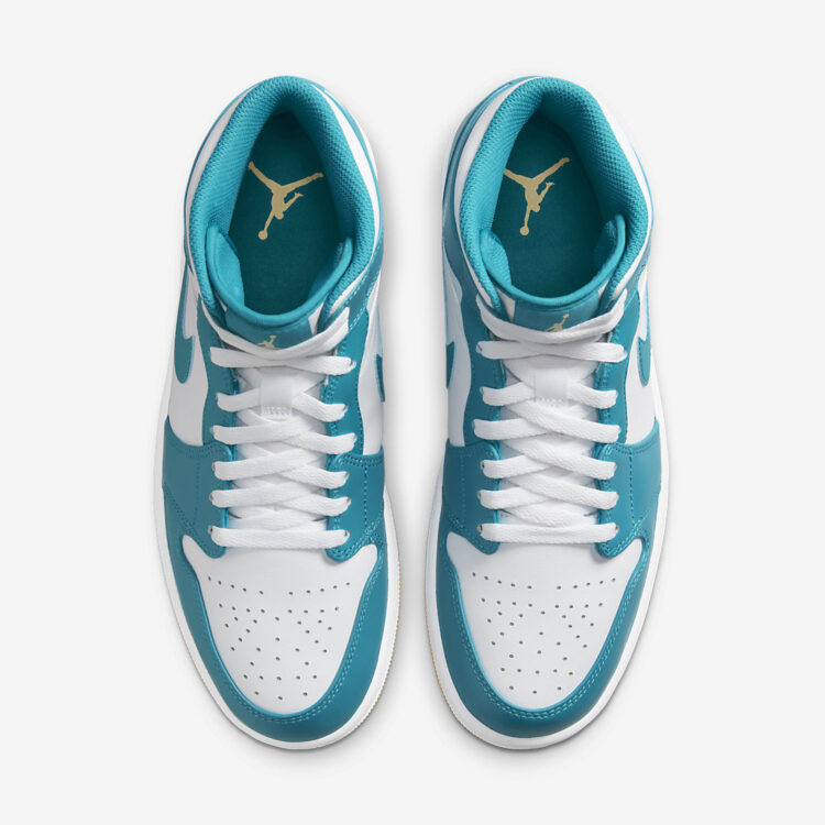 Men's Air Jordan 1 Mid 'Aquatone' Shoes