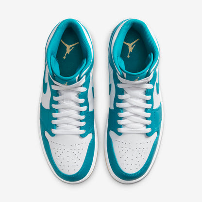 Men's Air Jordan 1 Mid 'Aquatone' Shoes