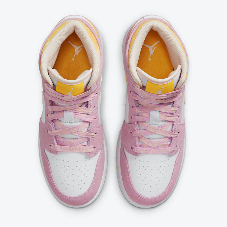 Men's Air Jordan 1 Mid 'Arctic Pink' Shoes