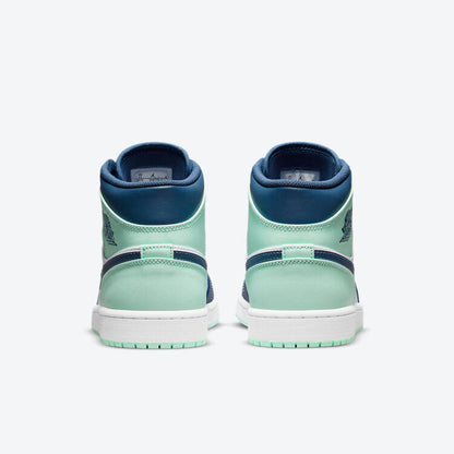 Men's Air Jordan 1 Mid 'Blue Mint' Shoes