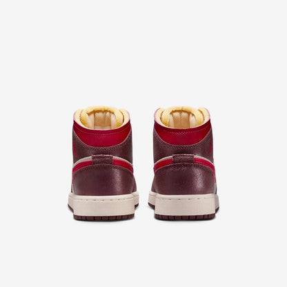 Men's Air Jordan 1 Mid 'Bread, Butter, & Sole' Shoes