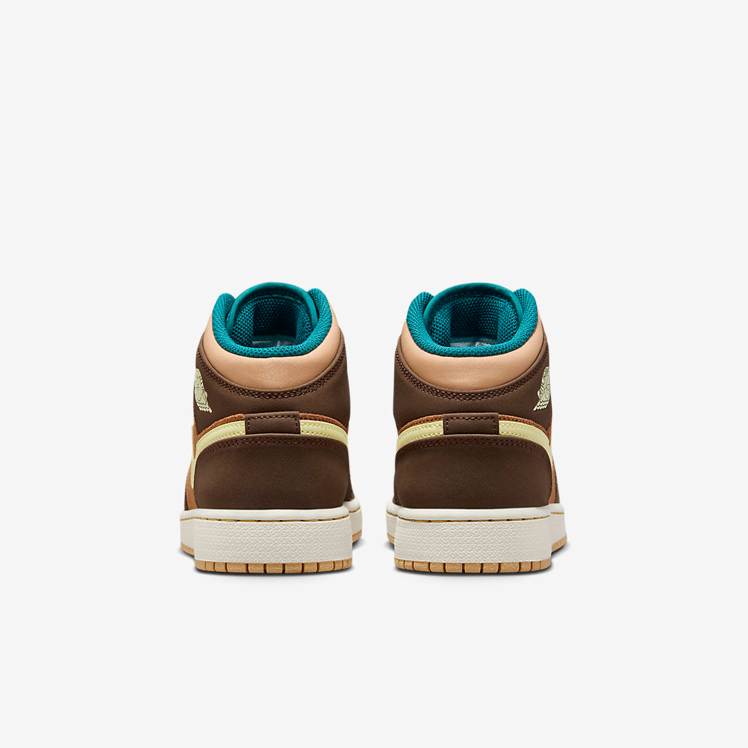 Men's Air Jordan 1 Mid 'Cacao Wow' Shoes