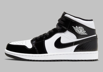 Men's Air Jordan 1 Mid 'Carbon Fiber' Shoes