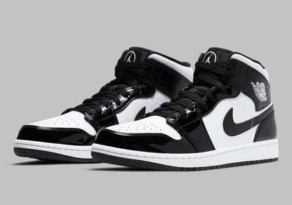 Men's Air Jordan 1 Mid 'Carbon Fiber' Shoes